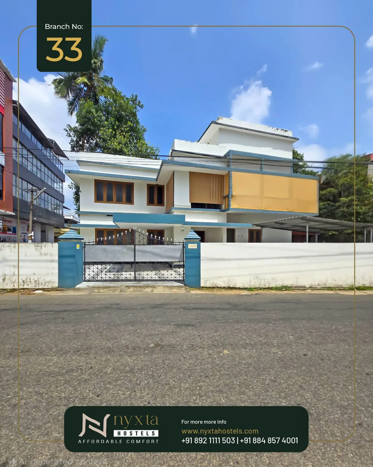 NYXTA LADIES HOSTEL Branch 33